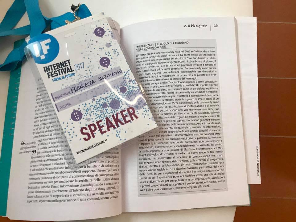 SPEAKER - aggiornamento professionale nella comunicazione di emergenza - emergenza24