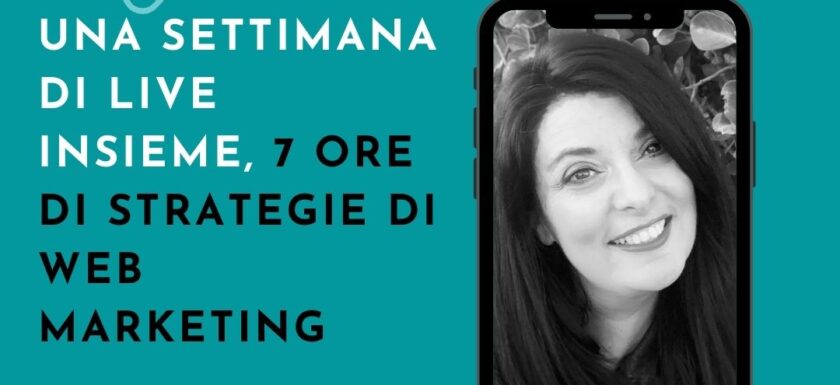 Le Live di Upskilling: una settimana multicanale di strategie di web marketing con 7 ore di formazione gratuita