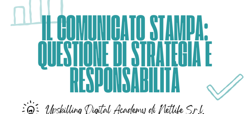 Il comunicato stampa: questione di strategia e responsabilità Dalla scrittura efficace alla tutela della reputazione online: una guida completa per principianti